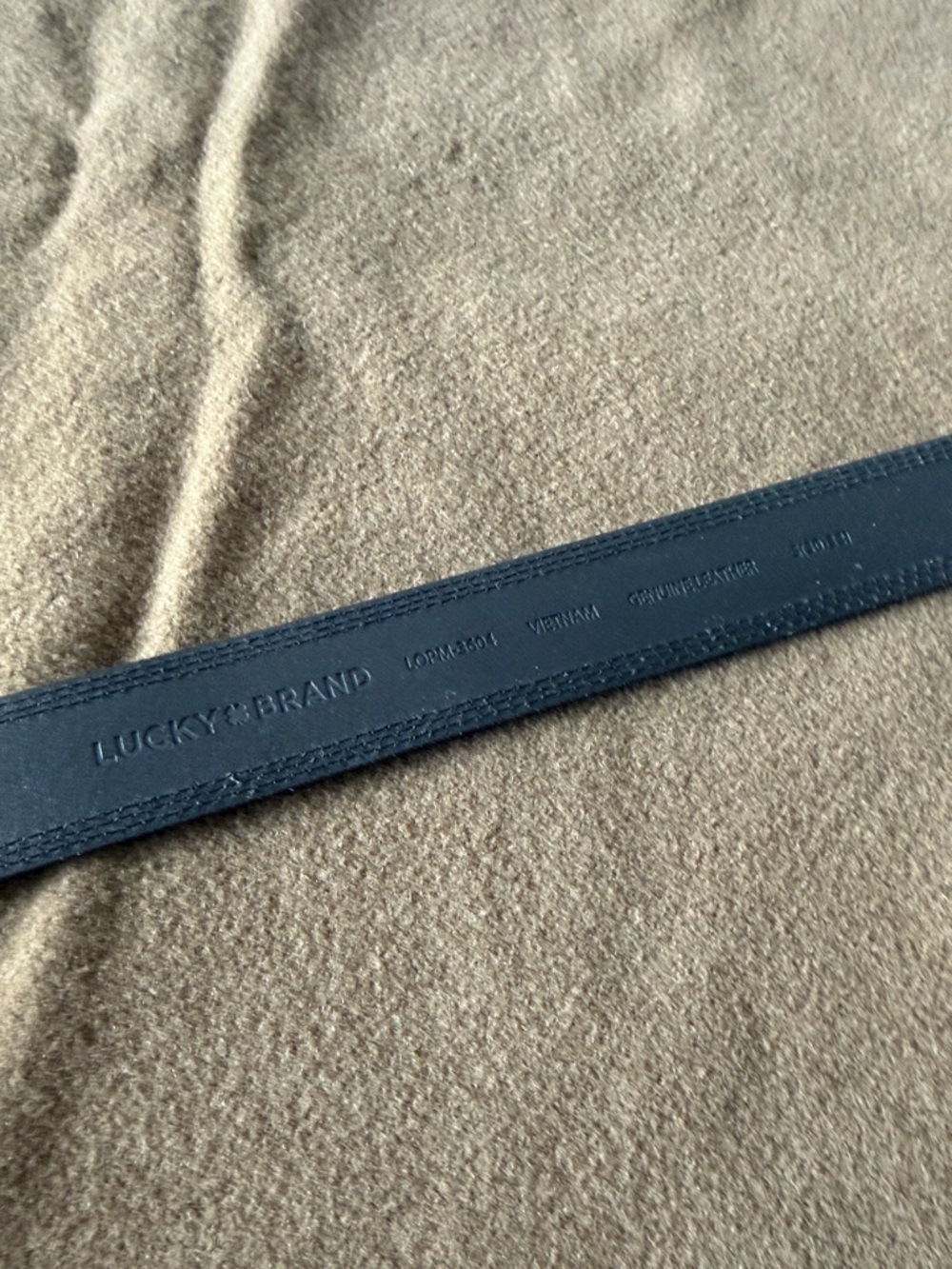 NWT Lucky Brand Leather Belt Size Small - Picture 3 of 3